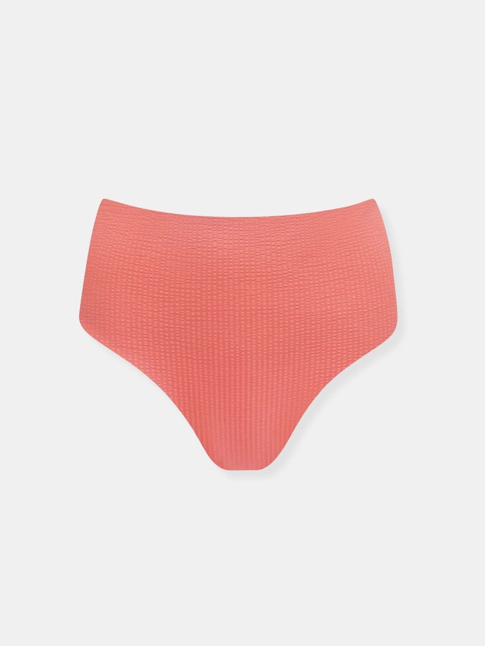 MINNOW
HIGH WAISTED BIKINI BOTTOM | RED SEERSUCKER